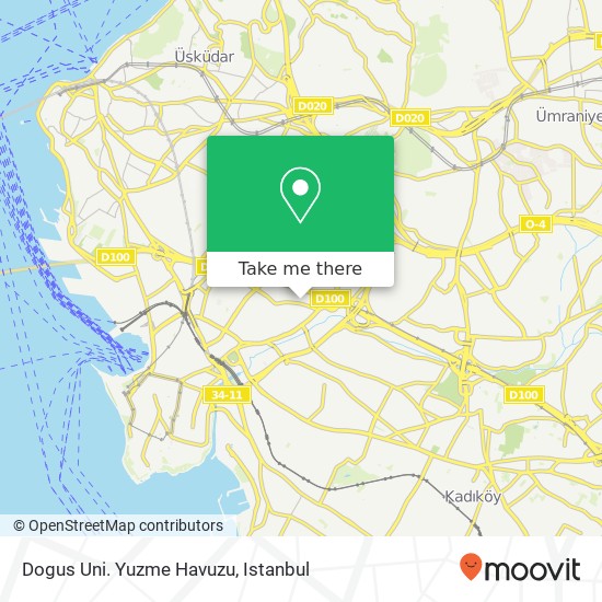 Dogus Uni. Yuzme Havuzu map