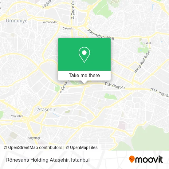 Rönesans Holding Ataşehir map