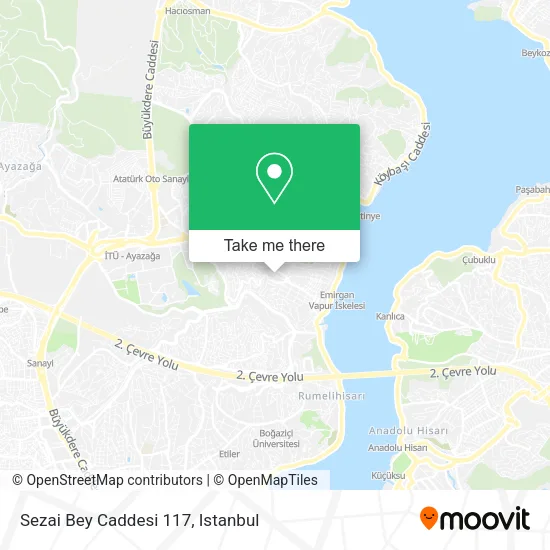 Sezai Bey Caddesi 117 map
