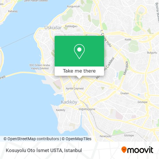 Kosuyolu Oto İsmet USTA map
