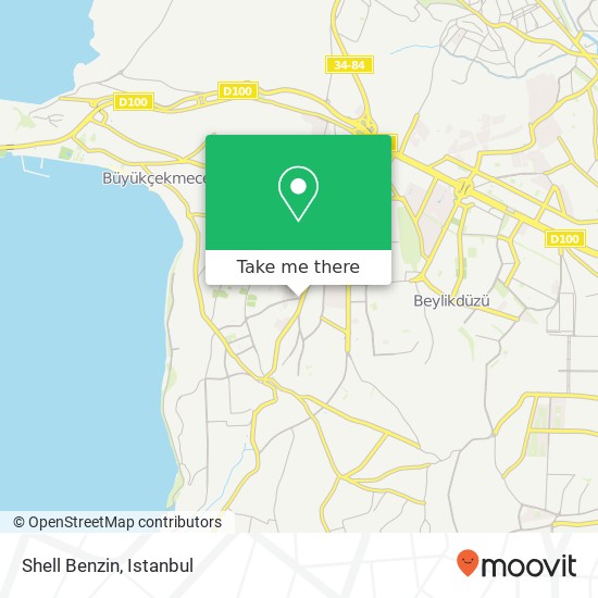 Shell Benzin map