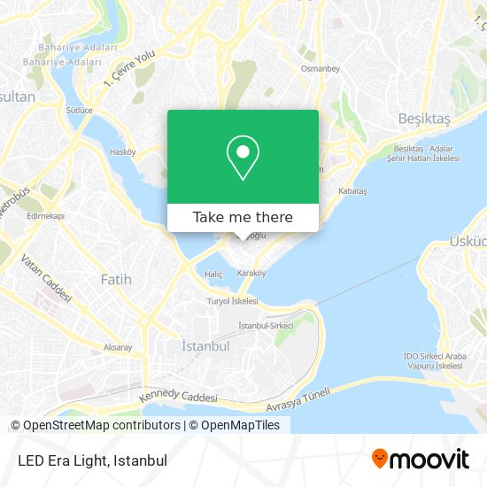 LED Era Light map