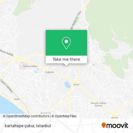 kartaltepe çukur map