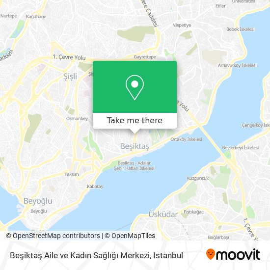 Beşiktaş Aile ve Kadın Sağlığı Merkezi map