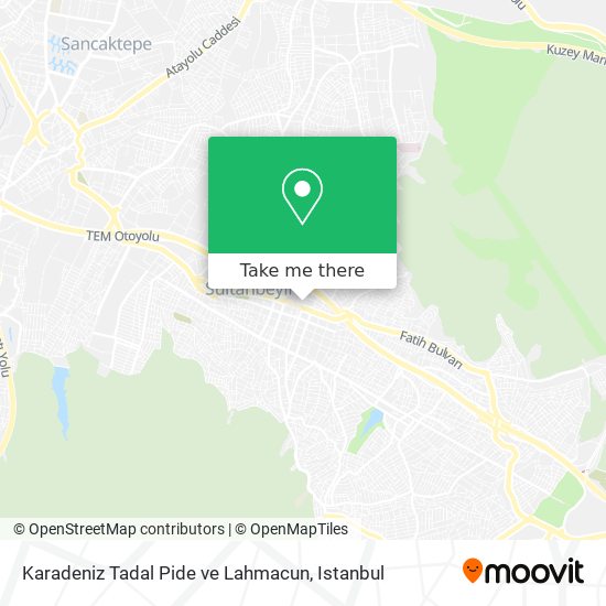 Karadeniz Tadal Pide ve Lahmacun map