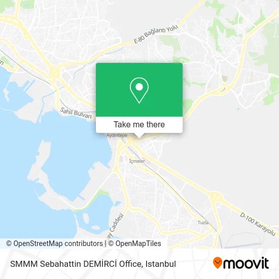 SMMM Sebahattin DEMİRCİ Office map