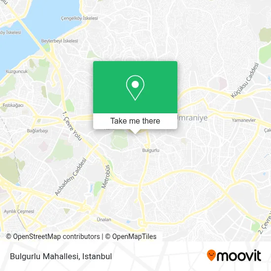 Bulgurlu Mahallesi map