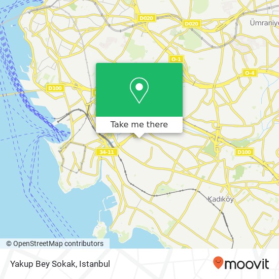 Yakup Bey Sokak map
