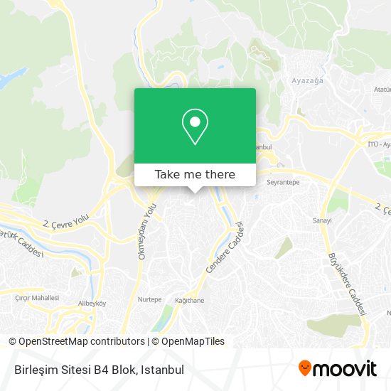 Birleşim Sitesi B4 Blok map