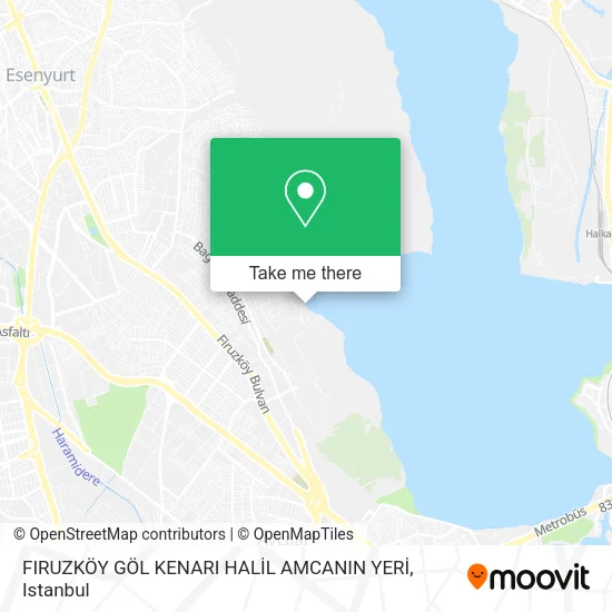 FIRUZKÖY GÖL KENARI HALİL AMCANIN YERİ map