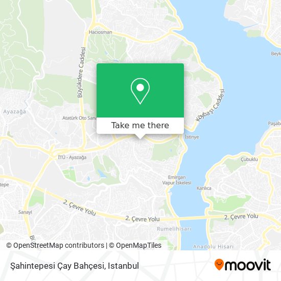 Şahintepesi Çay Bahçesi map