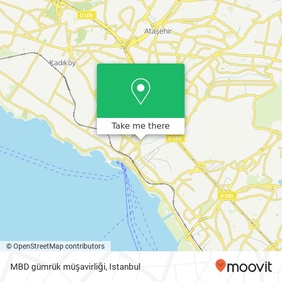 MBD gümrük müşavirliği map