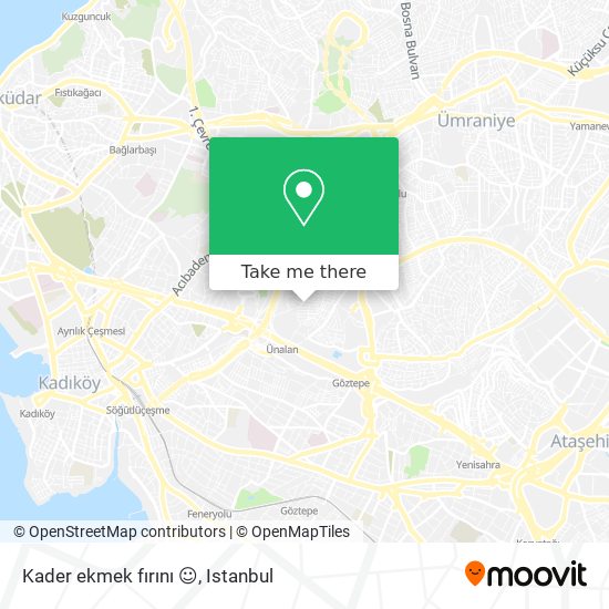 Kader ekmek fırını ☺ map