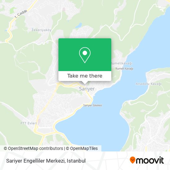 Sariyer Engelliler Merkezi map