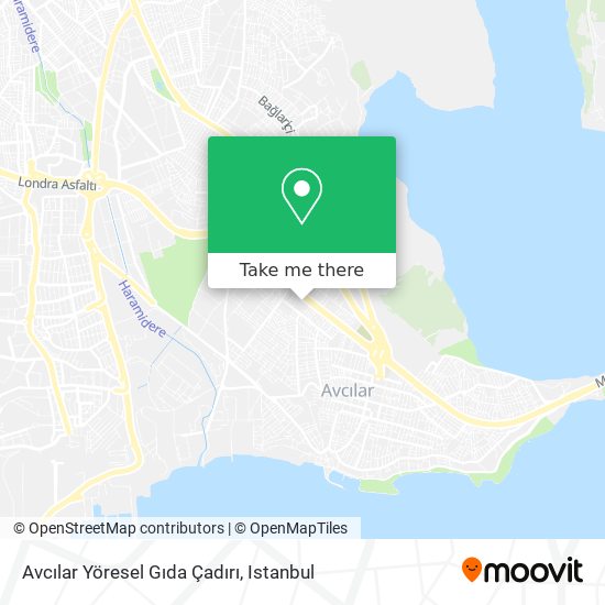 Avcılar Yöresel Gıda Çadırı map