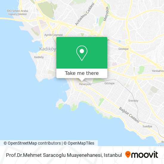 Prof.Dr.Mehmet Saracoglu Muayenehanesi map