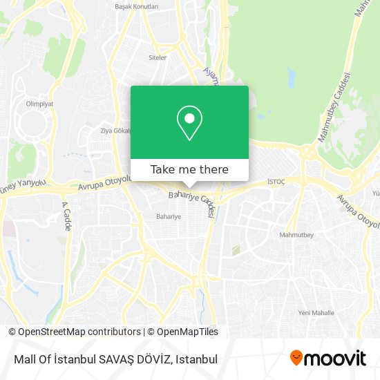 Mall Of İstanbul SAVAŞ DÖVİZ map