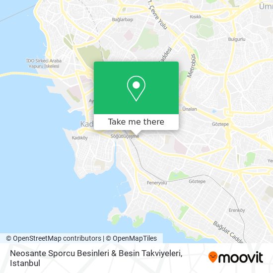 Neosante Sporcu Besinleri & Besin Takviyeleri map