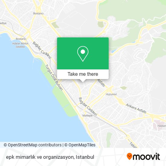 epk mimarlık ve organizasyon map