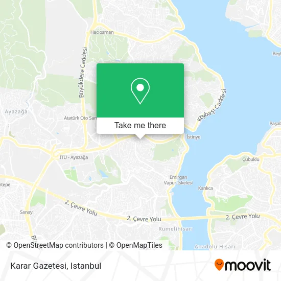 Karar Gazetesi map