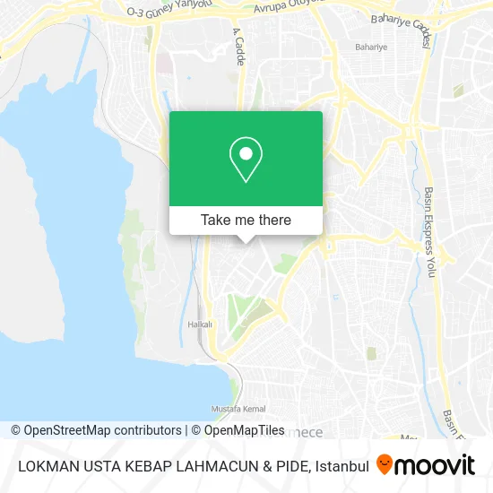 LOKMAN USTA KEBAP LAHMACUN & PIDE map