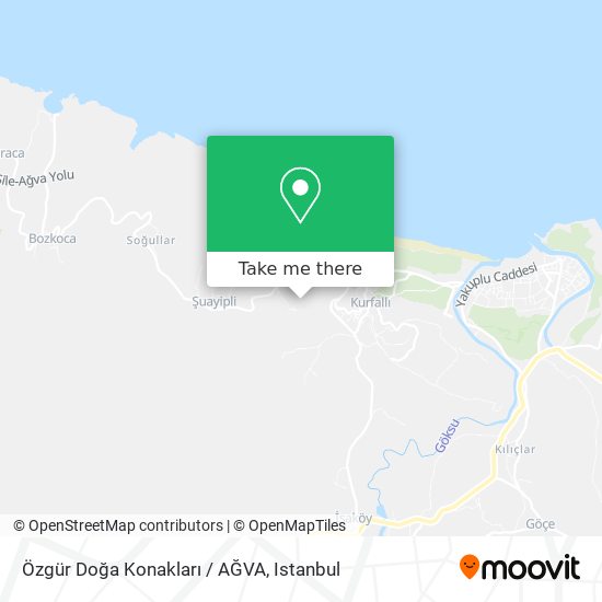 Özgür Doğa Konakları / AĞVA map