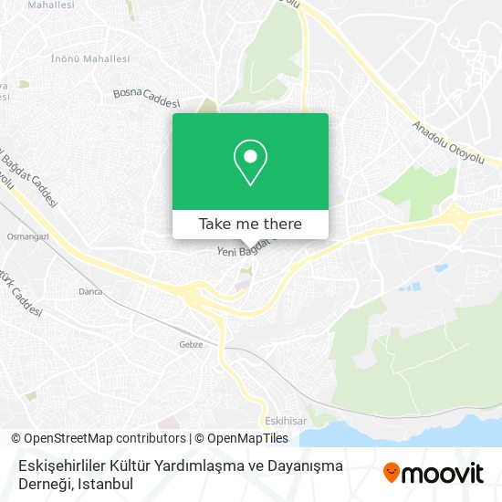 Eskişehirliler Kültür Yardımlaşma ve Dayanışma Derneği map