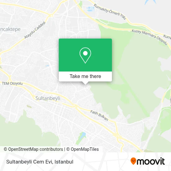Sultanbeyli Cem Evi map