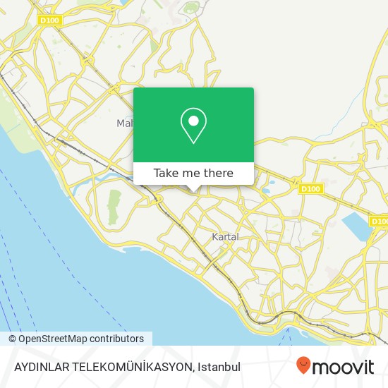 AYDINLAR TELEKOMÜNİKASYON map