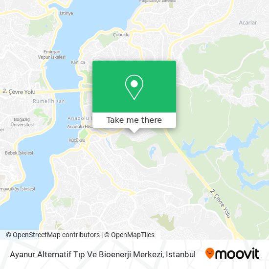 Ayanur Alternatif Tıp Ve Bioenerji Merkezi map