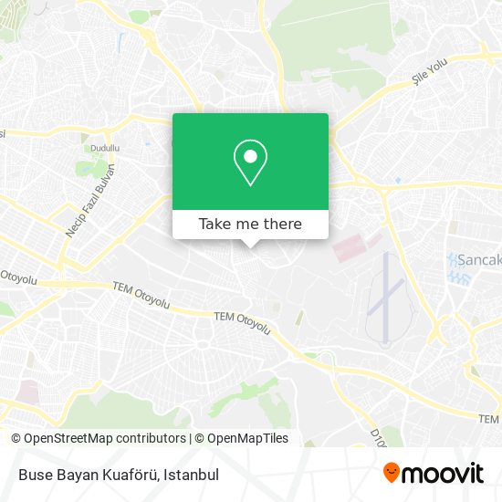 Buse Bayan Kuaförü map