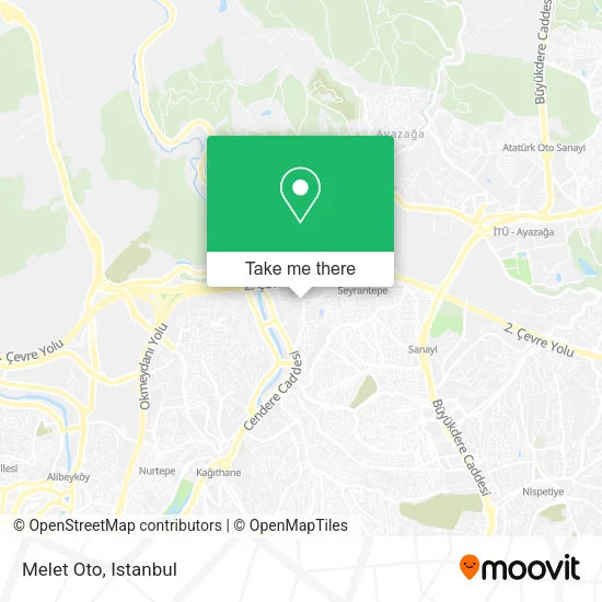 Melet Oto map
