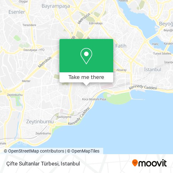 Çifte Sultanlar Türbesi map