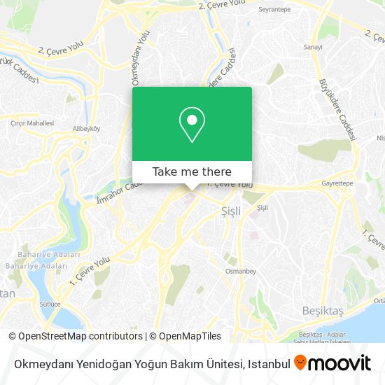 Okmeydanı Yenidoğan Yoğun Bakım Ünitesi map