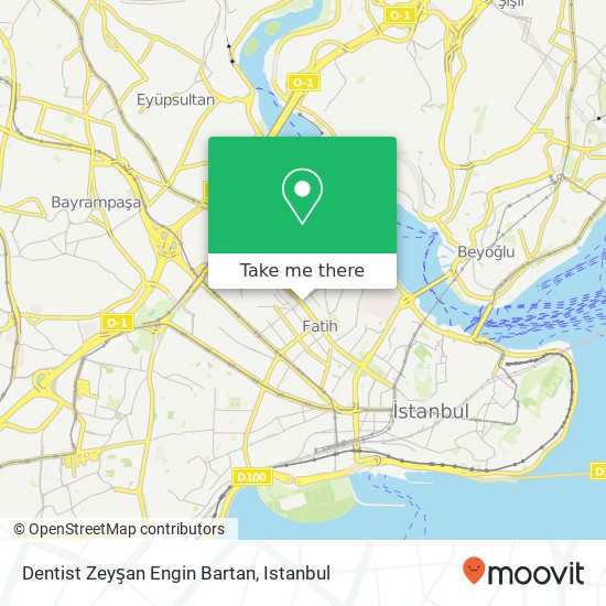 Dentist Zeyşan Engin Bartan map