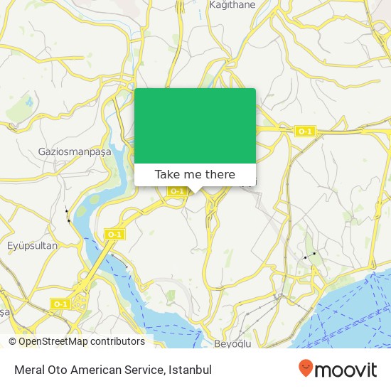 Meral Oto American Service map