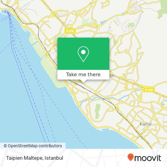 Taipien Maltepe map