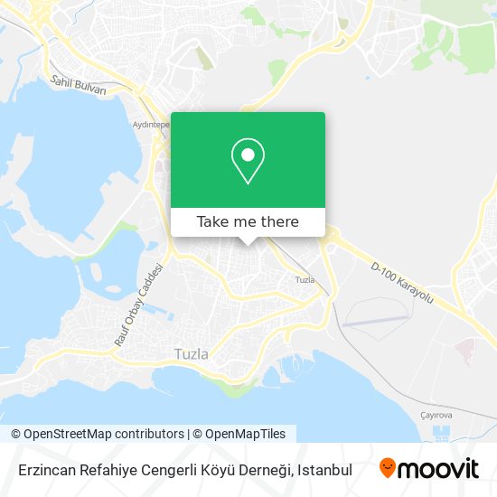 Erzincan Refahiye Cengerli Köyü Derneği map