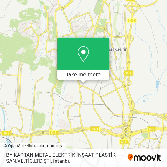 BY KAPTAN METAL ELEKTRİK İNŞAAT PLASTİK SAN.VE.TİC.LTD.ŞTİ map