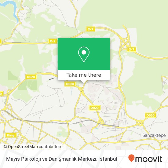 Mayıs Psikoloji ve Danışmanlık Merkezi map