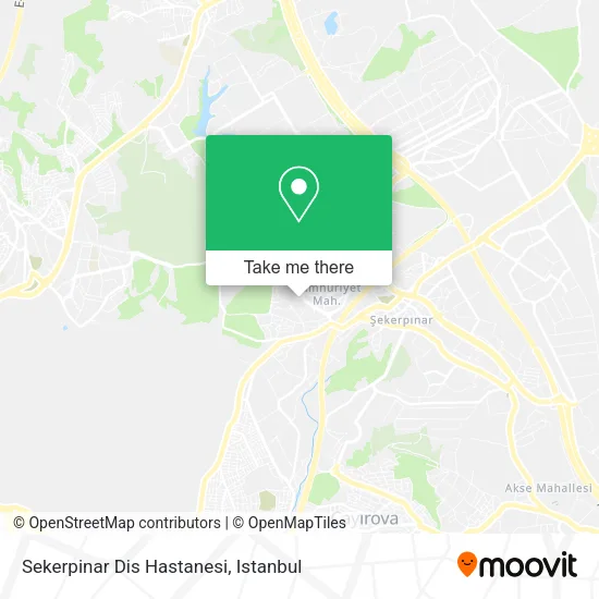 Sekerpinar Dis Hastanesi map