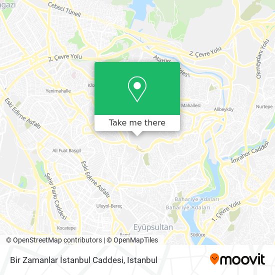 Bir Zamanlar İstanbul Caddesi map