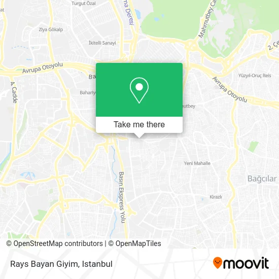 Rays Bayan Giyim map