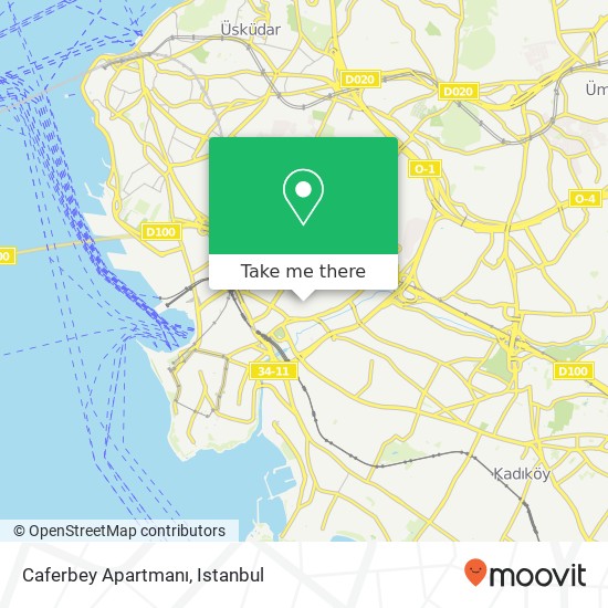 Caferbey Apartmanı map