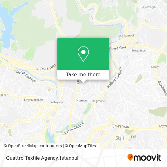 Quattro Textile Agency map