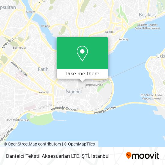 Dantelci Tekstil Aksesuarları LTD. ŞTİ map