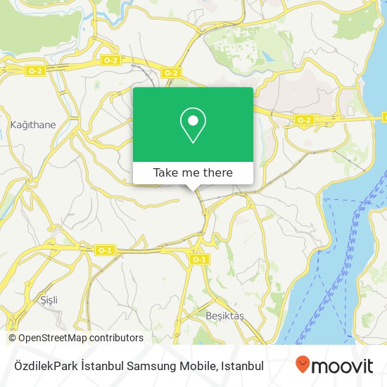 ÖzdilekPark İstanbul Samsung Mobile map