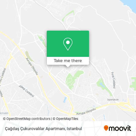 Çağdaş Çukurovalılar Apartmanı map