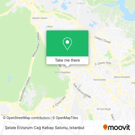 Şelale Erzurum Cağ Kebap Salonu map