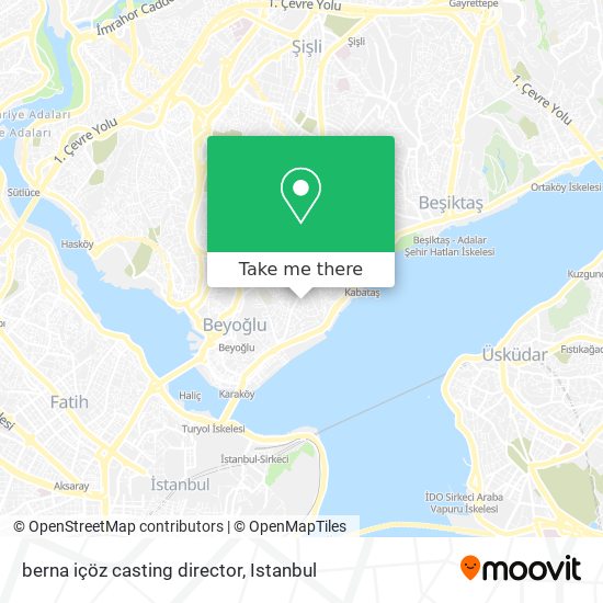 berna içöz casting director map